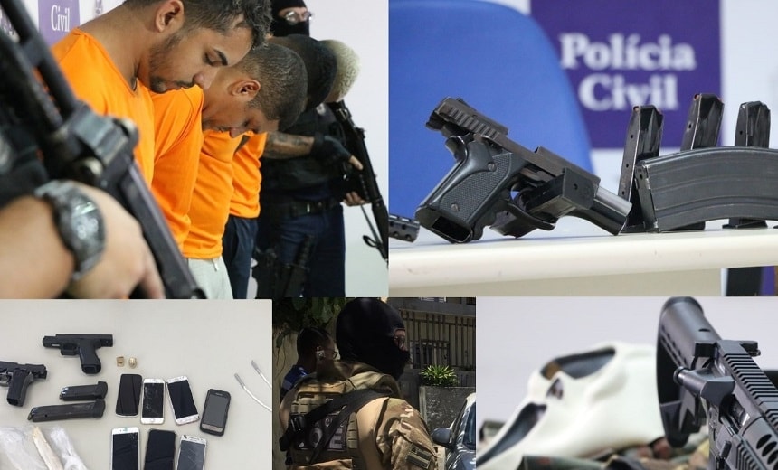 Polícia desarticula quadrilhas que atuavam em roubos a carros-fortes em Salvador