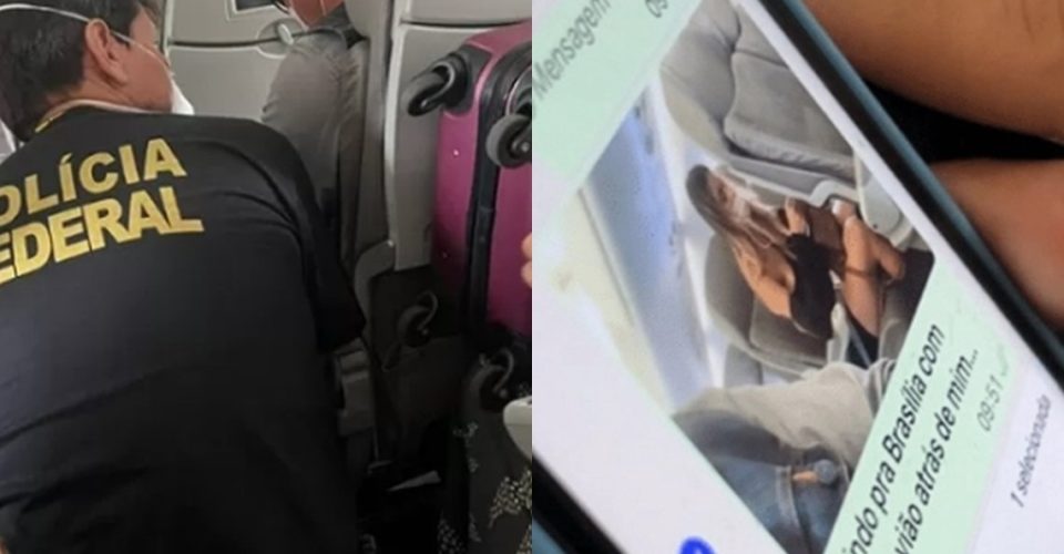 Mulher percebe que passageiro tirou foto dela dormindo em avião e denuncia assédio 
