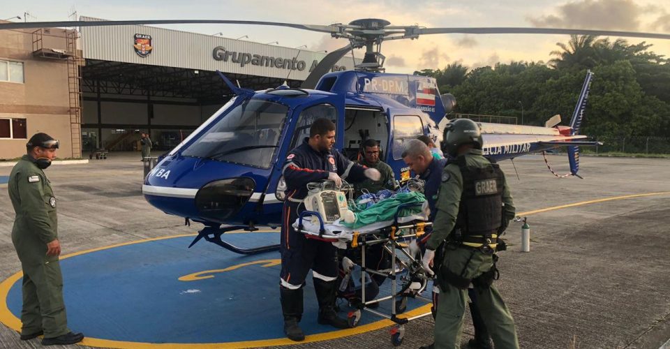 Pacientes têm vidas salvas em resgates realizados pelo Graer na Bahia