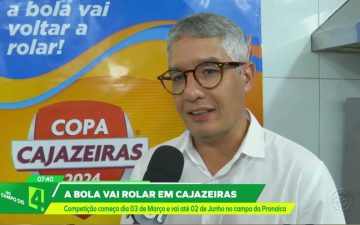 Com presença da TV Aratu, Copa Cajazeiras 2024 é lançada oficialmente