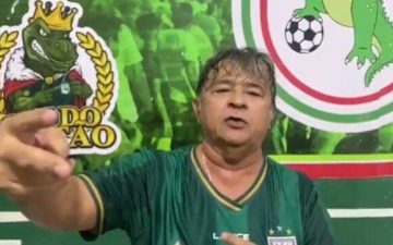 Após vencer o Cruzeiro na Copa do Brasil, presidente do Sousa canta forró e pede pix a Ednaldo Rodrigues