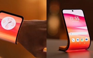 Motorola anuncia celular que pode ser enrolado no pulso