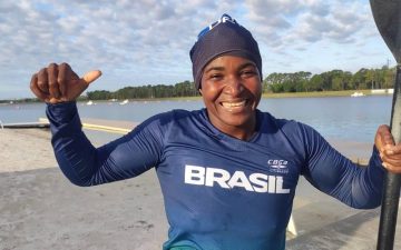 Valdenice Conceição conquista primeira vaga olímpica do Brasil na Canoagem Velocidade