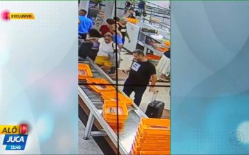 VÍDEO: Casal é preso em flagrante após furtar Iphones e relógio no Aeroporto de Salvador