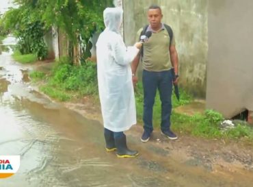 Chuva causa transtorno em São Cristóvão: Moradores sofrem com situação há muito tempo