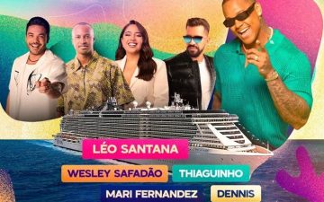 Navio do Gigante: veja as atrações já confirmadas para cruzeiro de Léo Santana