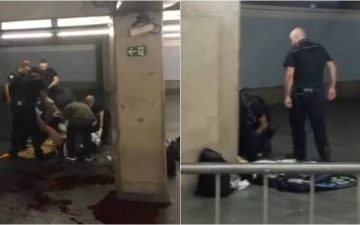 Homem é baleado por bombeiro militar após pular catraca de metrô
