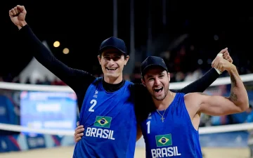 Vôlei de Praia: André e George se garantem nos Jogos Olímpicos de Paris